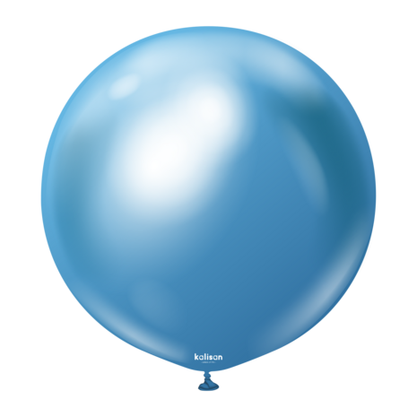 Mooideco - Mirror blue kalisan ballonnen - 24 inch 