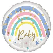 Mooideco - Pastel Rainbow - Baby - 18 inch - S40 Anagram (1)