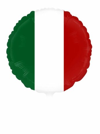 Vlag Italie - 18 inch - Rond - WFP (1)