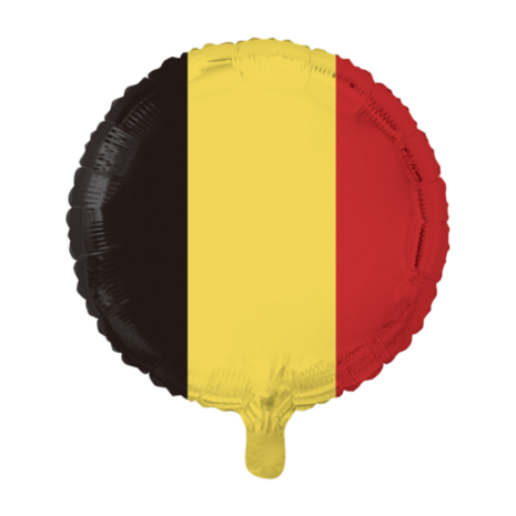 Vlag Belgie - 18 inch - Rond - WFP (1)