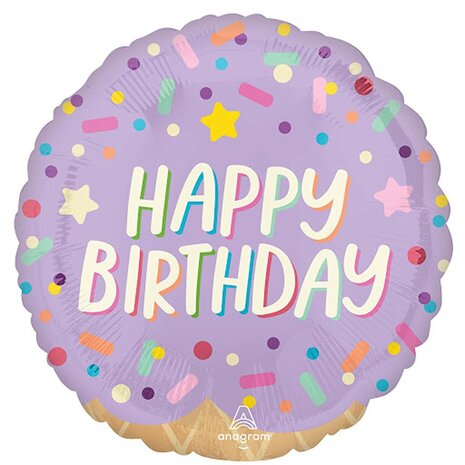 Mooideco - Ice Cream Birthday - Happy birthday - 18 inch - Anagram (1)