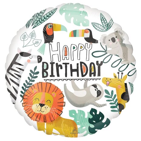 Mooideco - Get Wild - Happy birthday - 18 inch - Anagram (1)