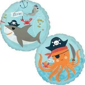 Mooideco - Pirate Ahoy - Happy birthday - 18 inch - Anagram (1)