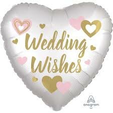 Mooideco - Wedding wishes - Huwelijk - 18 inch - Anagram (1)