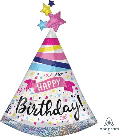 Mooideco - Sparkle Banner - Happy birthday - 36 inch - Anagram (1)