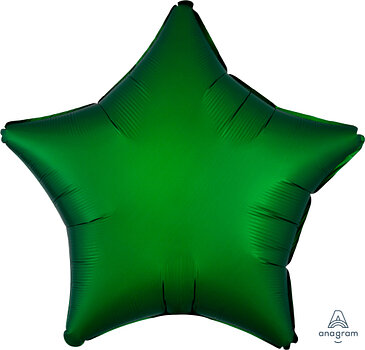 Mooideco - Folie ster - Emerald groen - Anagram balloons