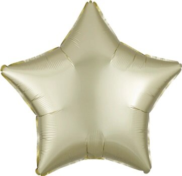 Mooideco - Folie ster - Pastel yellow - Anagram balloons