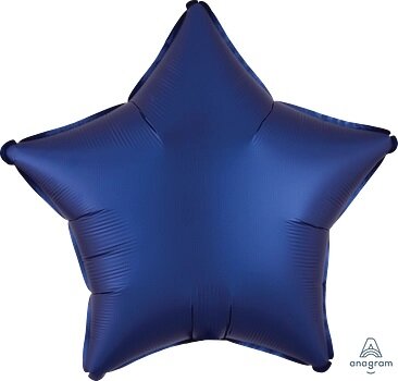 Mooideco - Folie ster - Satin Navy Blue - Anagram balloons