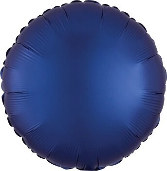 Mooideco - Folie cirkel - Satin Navy Blue - Anagram balloons