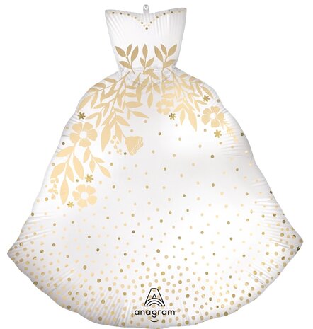 Mooideco - Wedding dress Lets Toast - Huwelijk - 29 inch - Anagram (1)