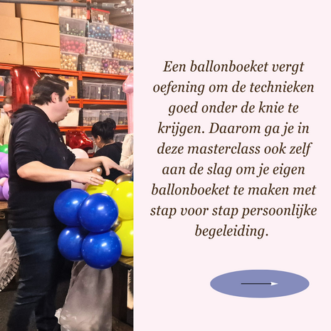 Workshop Ballonboeketten -  19 Januari 2025 - 10:00 / 16:00