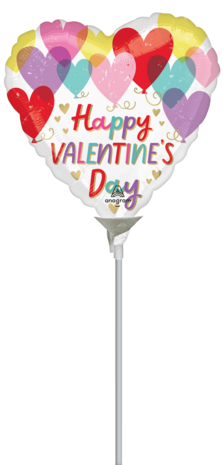 Hearts on Hearts Valentine - 9 inch - A15 Anagram (1)