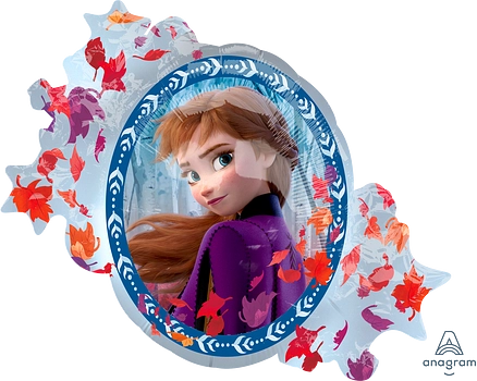 Anna &amp; Elsa spiegel Frozen 2 - Disney - 30 inch - P38 Anagram (1)