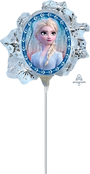 Anna &amp; Elsa spiegel Frozen 2 - Disney - 10 inch - A35 Anagram (1)