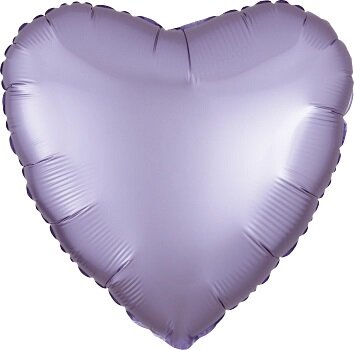 Mooideco - Folie hart - Satin Pastel lilac - Anagram balloons