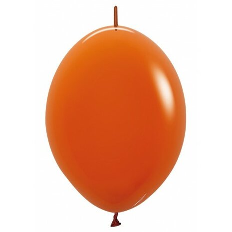 Mooideco - Link-O-Loons - 12 inch - Sunset Orange - 062