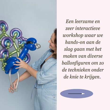 Workshop - Ballonfiguren voor beginners - 12 September 2025