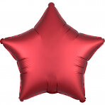 Star - Satin red - 17 inch - S18 Anagram (1)