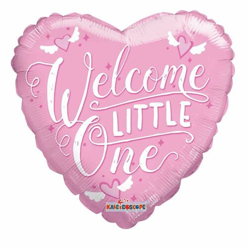 Welcome Little One Pink - 18 inch - Kaleidoscope (1)