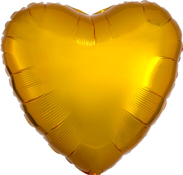 Heart - Gold - 17 inch - Anagram (1)