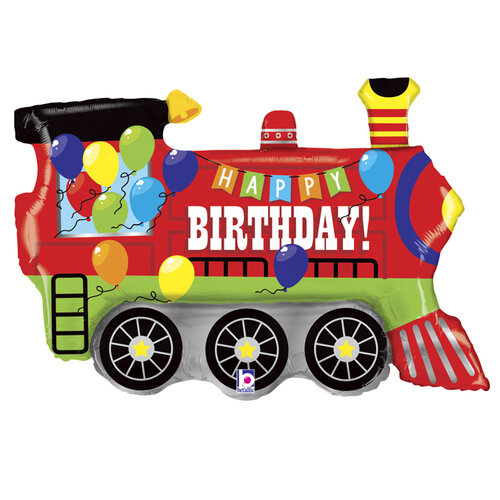 Happy Birthday Party train