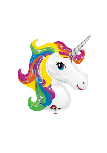 Rainbow Unicorn - 14 inch - Anagram (1)