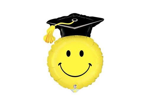 Smiley Emoji Face - Geslaagd - 14 inch - Betallic (1)