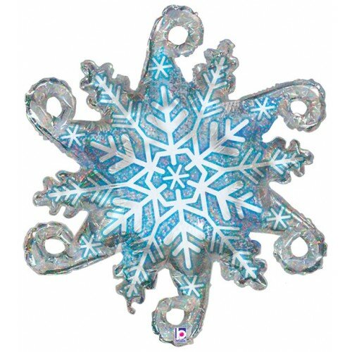 Linky Snowflake holographic  - 38 inch - Grabo (1)