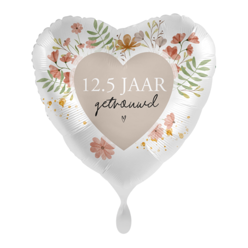 12,5 jaar getrouwd - 18 inch - Everloon (1)