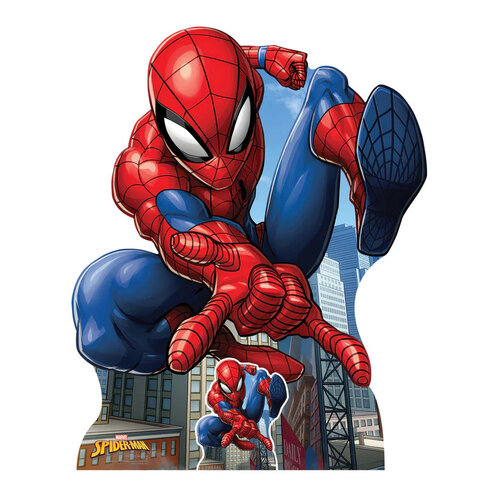 Cut out Spiderman 116CM + 1 mini