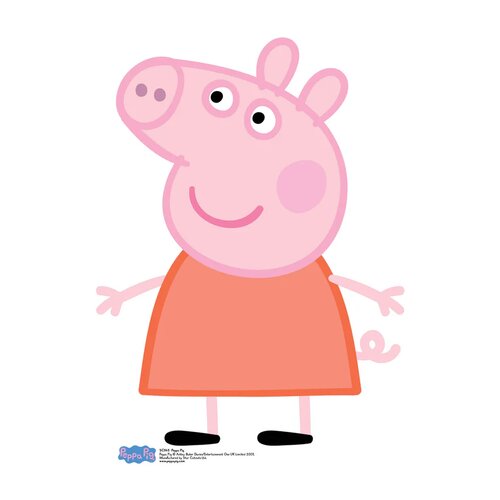 Peppa Pig Kartonnen Cutout 83 cm