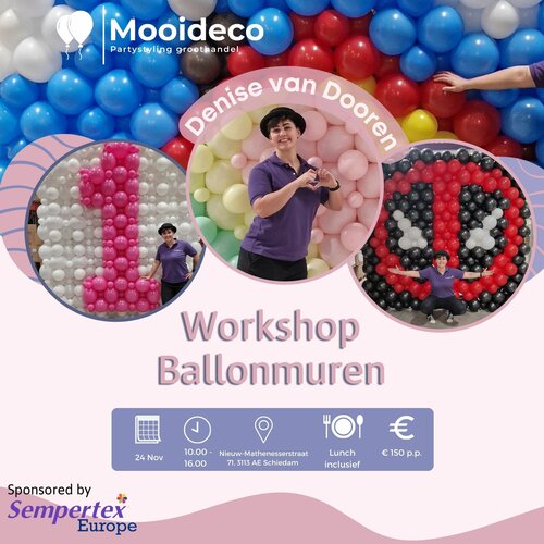 Workshop - Ballonmuren - 24 November 2024