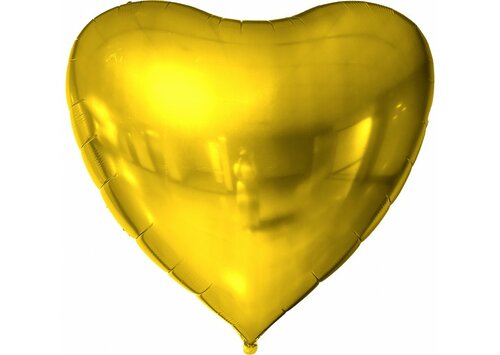 Mega Hartballon - Folie - Gold- 68 inch - (1)