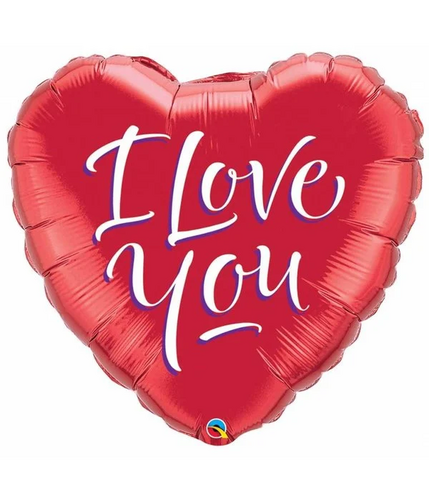 I love you - 18 inch - qualatex (1)