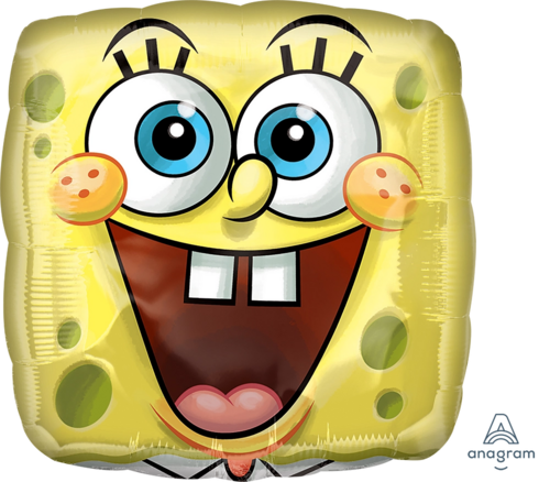 Spongebob Square face -18 inch - S60 Anagram (1)