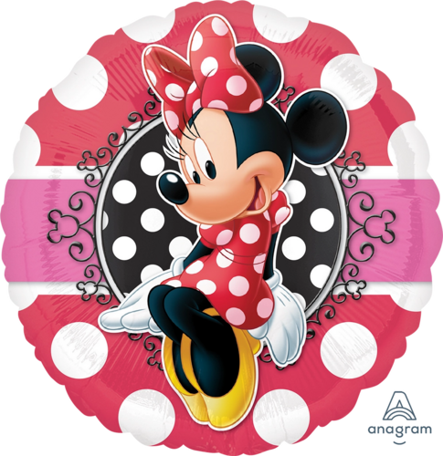 Minnie Mouse portrait - Happy birthday -18 inch - S60 Anagram (1)