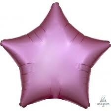 Star - Pearl pastel pink - 17 inch - Anagram (1)